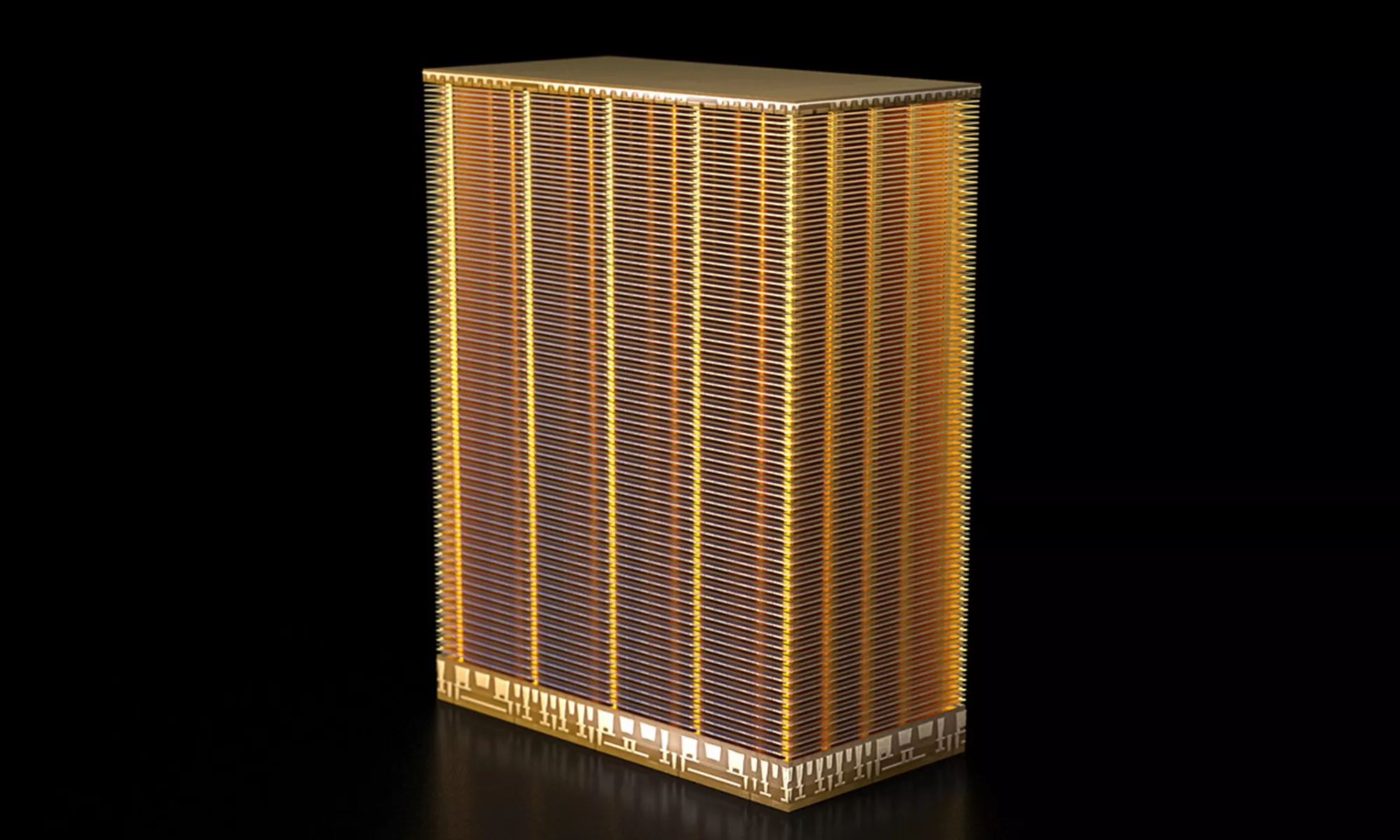 金色 NAND 塔