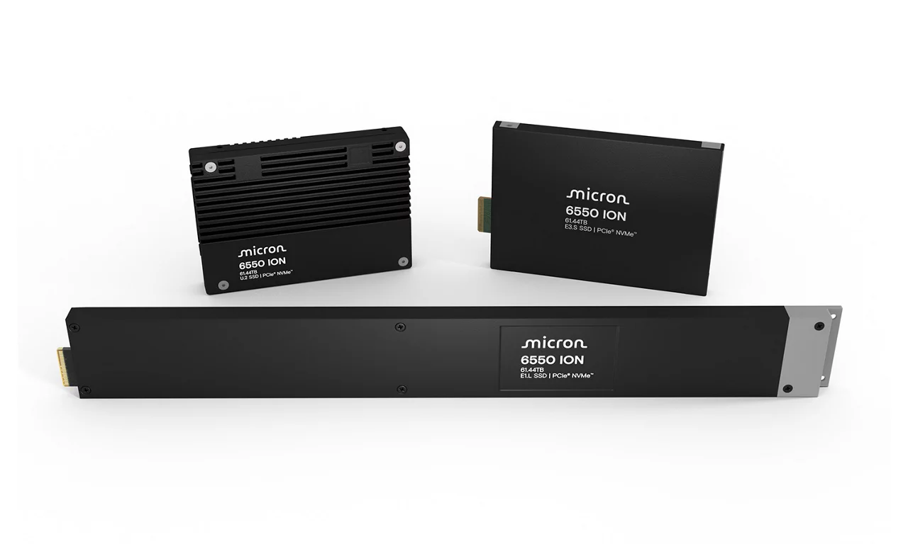 Micron 6550 ION NVMe SSD 
