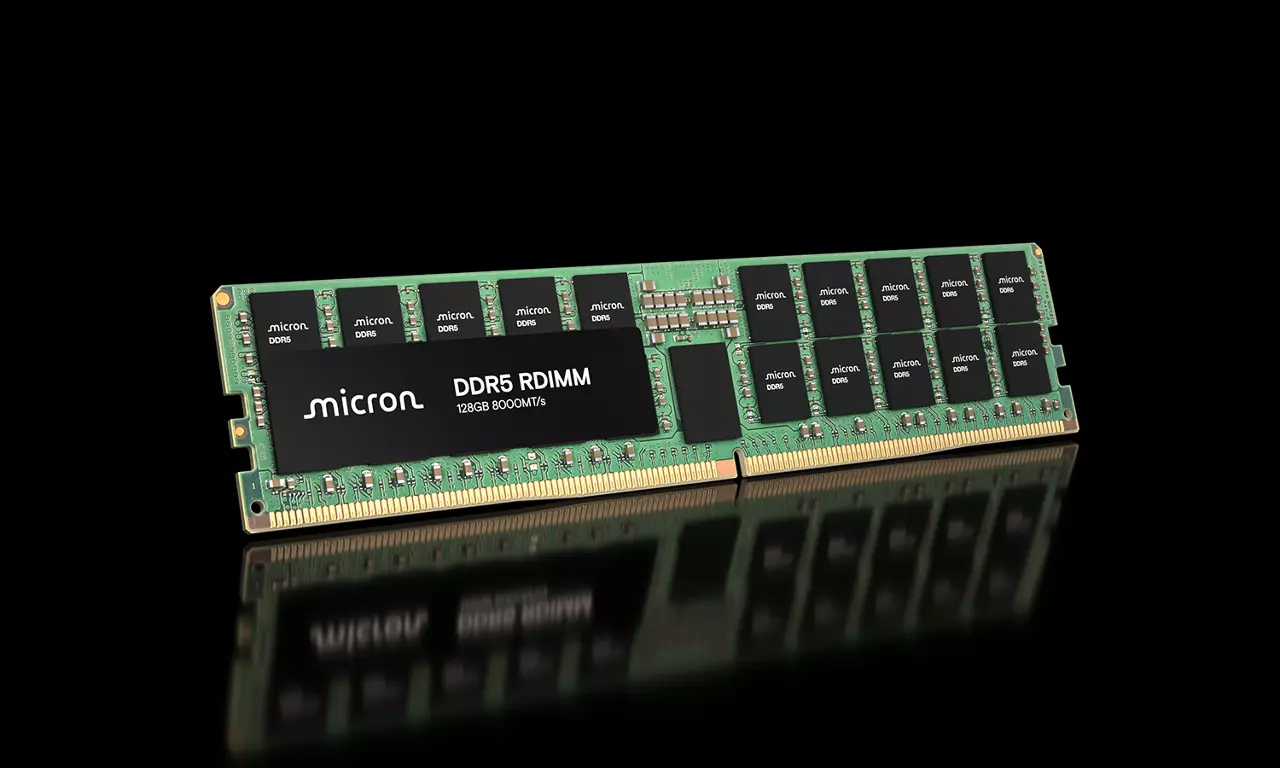 美光 DDR5 RDIMM 8000MTs