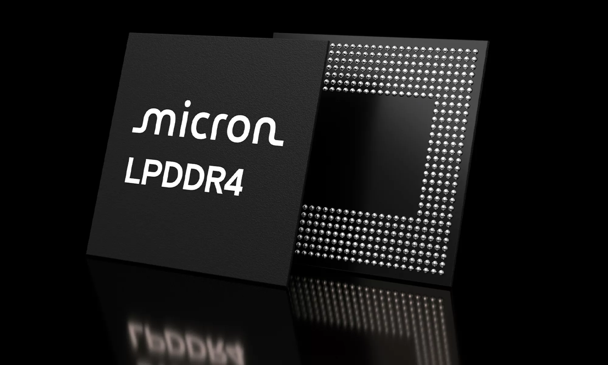 紫色和黑色色調的 LPDDR4 產品圖片